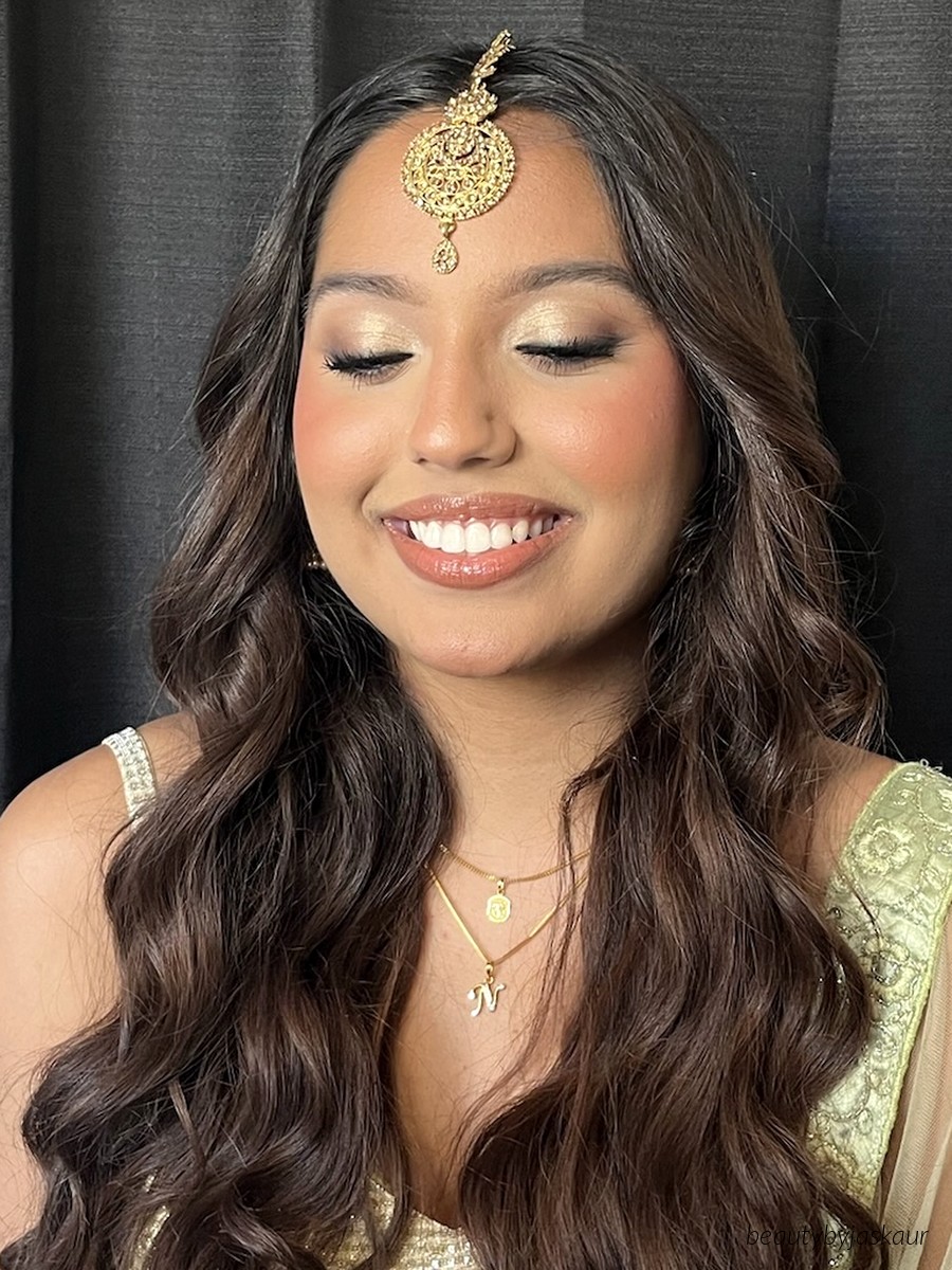 Bridal makeup look by Jas Kaur